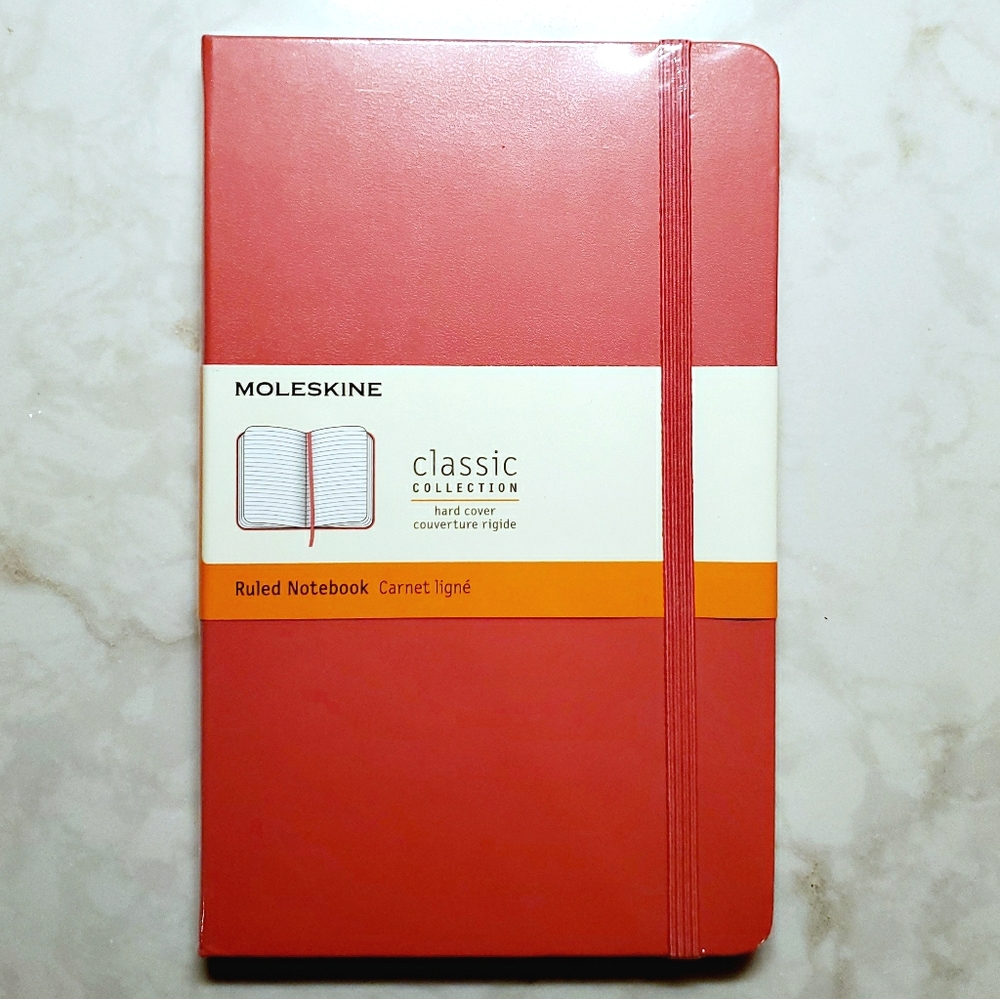 NEW: Molekine Large Ruled Hardcover Notebook